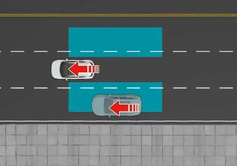 Kia EV2 exterior side mirror warning light indicator for Blind-Spot Collision-Avoidance Assist