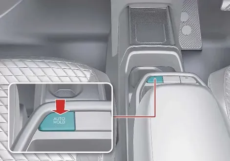 Infotainment screen showing Brake Disc Cleaning function settings in the Kia EV2