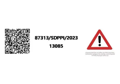 Kia EV2 front radar radio frequency compliance certification document for Indonesia
