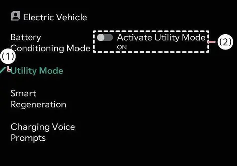 Kia EV2 System setting image 1