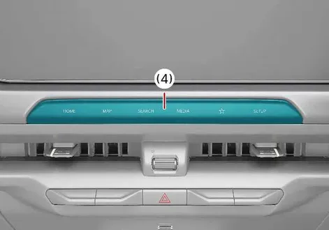 Kia EV2 instrument cluster indicator icon for forward attention warnings