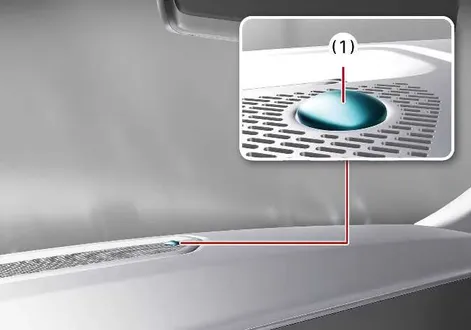 Kia EV2 ambient light sensor location on dashboard