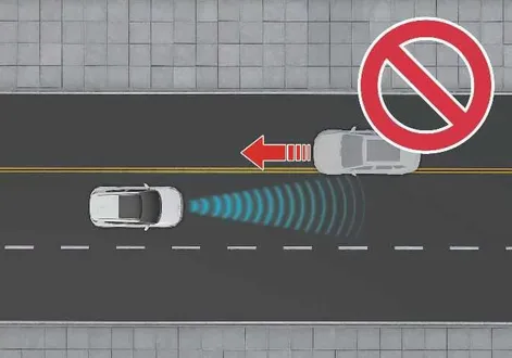 Kia EV2 direct oncoming function limitations with distant vehicles