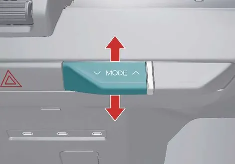 Close-up view of adjustable air delivery vents on the Kia EV2 dashboard