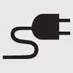 Kia EV2 active charging indicator icon on the dashboard display