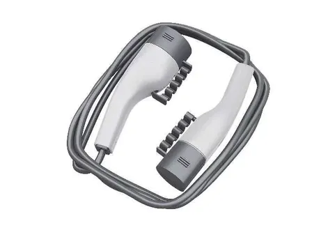 Kia EV2 standard AC charging cable accessory with integrated plug connector