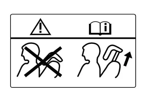 Kia EV2 rear seat safety precautions and headrest positioning guidelines