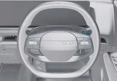 Infotainment screen showing smart regeneration settings menu in the Kia EV2