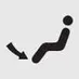 Kia EV2 floor level airflow distribution mode icon