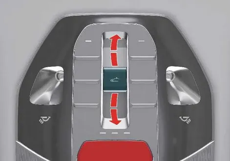 Kia EV2 sunroof sliding open to maximize cabin airflow