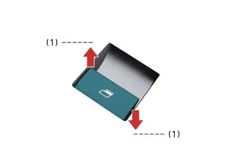 Kia EV2 standard manual power window switch operation