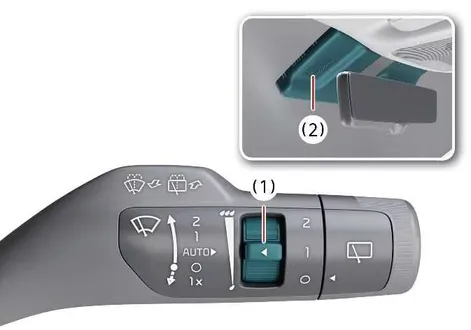 Kia EV2 auto wiper control stalk switch Type A