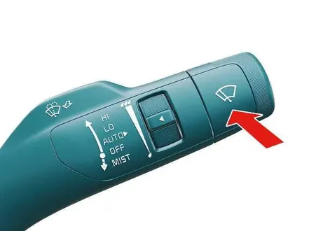 Kia EV2 rear washer spraying mechanism control Type B